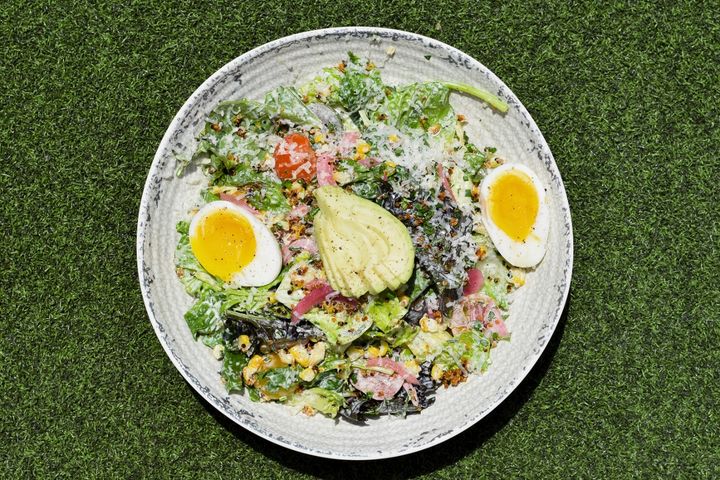The Crack Shack - Las Vegas signature dishes Power BowlFirebird Chicken SandwichMexican Poutine